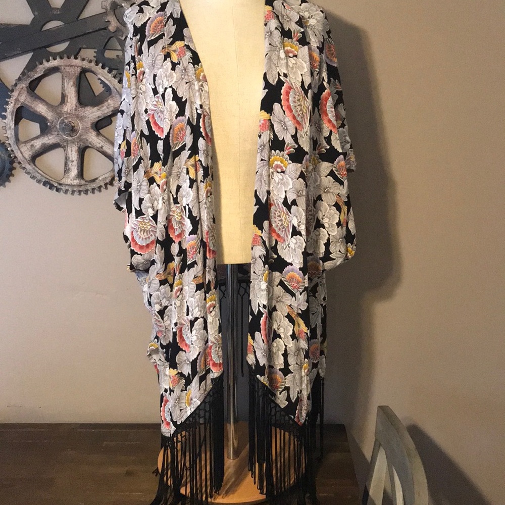 Floral kimono